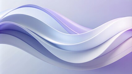 Obraz premium A purple wave with a purple background. Abstract smooth waves, abstract purple wave patterns with fluid lines and gradients.
