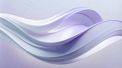 Obraz premium ultraviolet, iridescent, white, geometric, business, contrast, cigarette, acrylic, plastic, element, ai, hologram, sleek, slide, swirling, continuous, curvy, soothing, airy, vapour, art, light, abstra