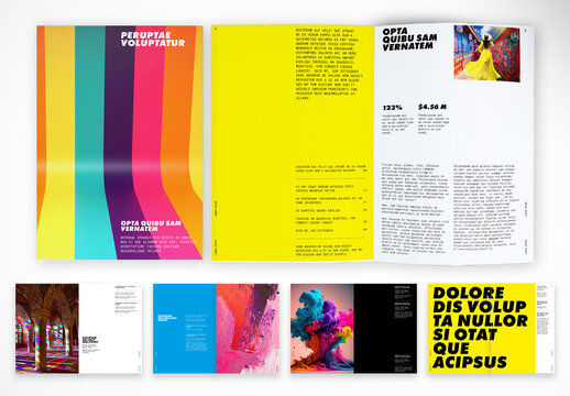 Bold and Vibrant Report