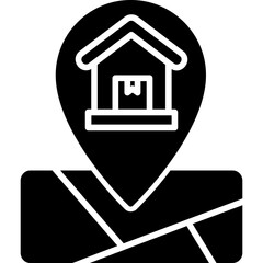 Warehouse Location Icon