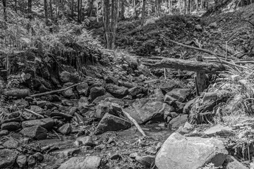 Obraz premium Cascada Bursuc, Putna 727455 - Europe, Romania, Suchav region 