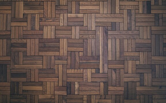 Wooden floor pattern. Detailed wooden floor pattern with various shades and shapes of wood.