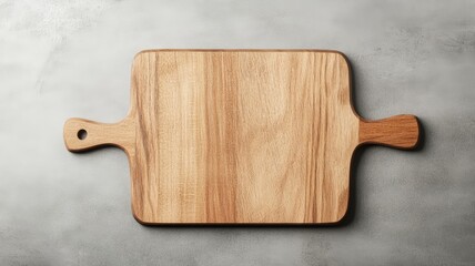 Customized wooden cutting board with engraved message