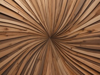 wavy design made from natural wood featuring unique details radiating from the center