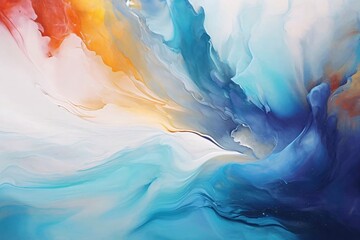 abstract watercolor painting