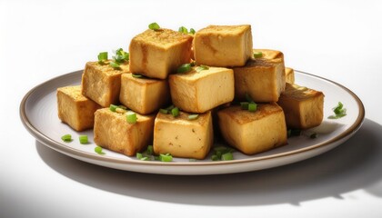 Golden Tofu Bites 