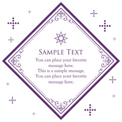 ハロウィンをイメージしたアンティークフレーム