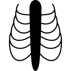 Human Ribs Icon