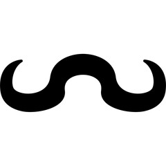 Fototapeta premium Big Moustache Icon