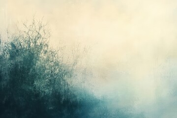 Abstract Artwork with a Gradient of Yellow and Blue