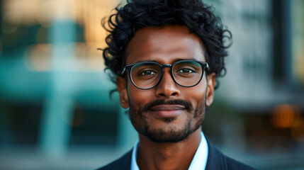 Indian Businessman Smiling