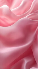 Fototapeta premium Abstract Pink Fabric Texture with Soft, Flowing Drapes