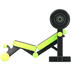 3D Weight Bench Icon