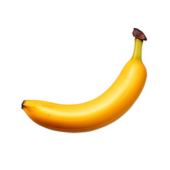 One whole banana transparent png,
bananas isolated on white background.
