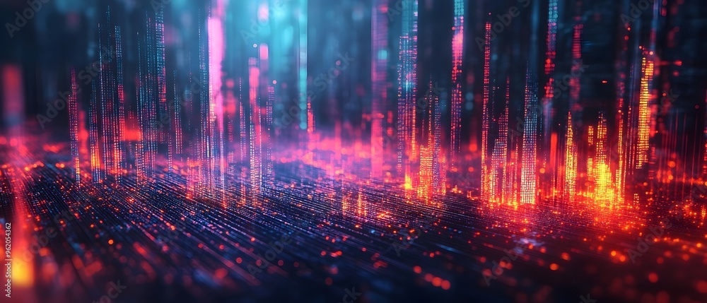 Aufkleber optimized data analysis and visualization showcasing insights trends and improved productivity outco