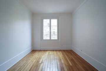 empty room with window