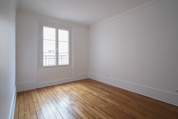 empty room with window