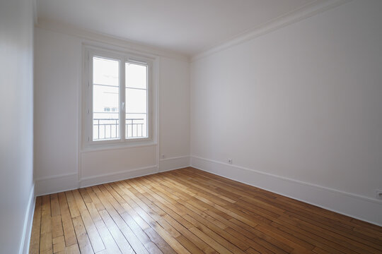 empty room with window