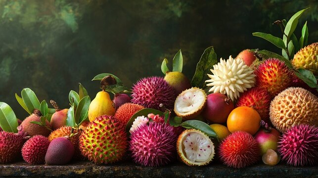 Exotic Fruit Still Life
