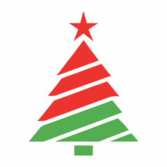 Christmas Logo Design Illustration