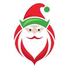Christmas Logo Design Illustration