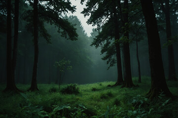 Fototapeta premium morning in the forest