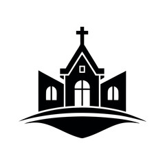 The Church is an icon, a logo on a white background