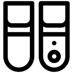 Compatibility test. Editable stroke vector icon.