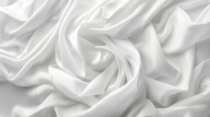 Obraz premium Elegant abstract white background with subtle flowing texture for artistic design elements