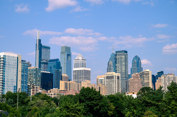 Philadelphia city skyline