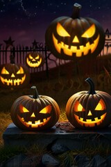 halloween pumpkin background