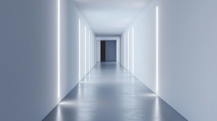 Smart Lighting Systems for Minimalist Hallways, Discuss the integration of smart lighting in minimalist hallways.