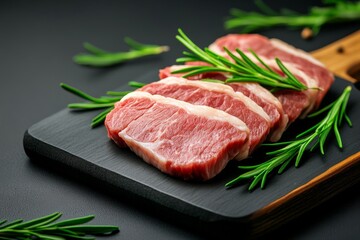 Farm product, pasture-raised pork, ethically sourced ensures that the animals are raised in a humane and natural environment