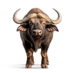 Cape Buffalo Isolated