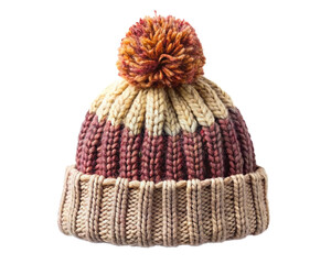 Trendy Pom-Ball Knit Cap and Woven Cuffed Wool with Ribbed Details: Your Winter Wardrobe Essentials