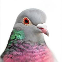 Carrier Pigeon Isolated