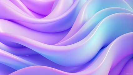 Obraz premium Abstract minimalist wavy background in cool purple tones.abstract fluid shapes, smooth curves, purple tones, soft lighting 
