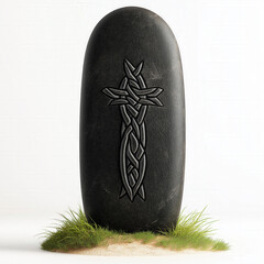 Stone Tablet Isolated