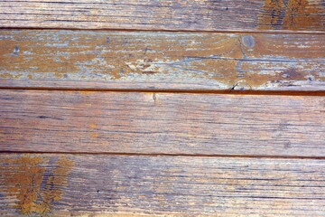 Fototapeta premium New boards with frayed varnish and paint.
