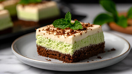 Japanese Matcha Cheesecake