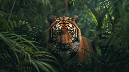 Bengal Tiger in the Jungle