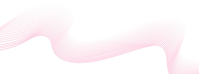 Vector abstract background with dynamic pink waves. Abstract wave element for design. Digital frequency track equalizer. Stylized line art background. Vector illustration. Wave with using blend tool.
