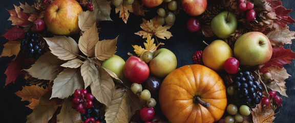 Autumnal Harvest Wreath
