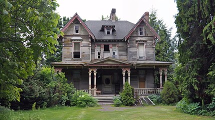 Vintage home with original details, ideal for restoration