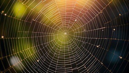 Spider web background, Cobweb scary frames, Spooky Halloween background, horror midnight view, concept of halloween theme textured rustic cracked wallpaper or backdrop, created with generative ai