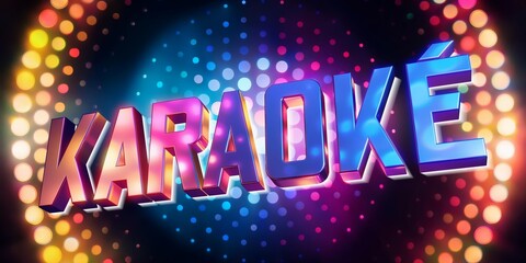 karaok&eacute; boule &agrave; facettes