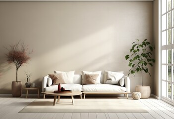 Modern living room interior Living Room, Home Interior, Indoors, Apartment. 