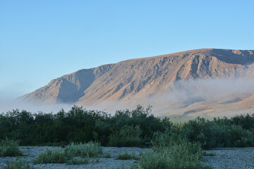 Fototapeta premium Mountains of the Polar Urals.