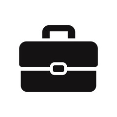 black briefcase icon