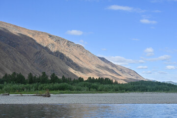 Mountains of the Polar Urals.
